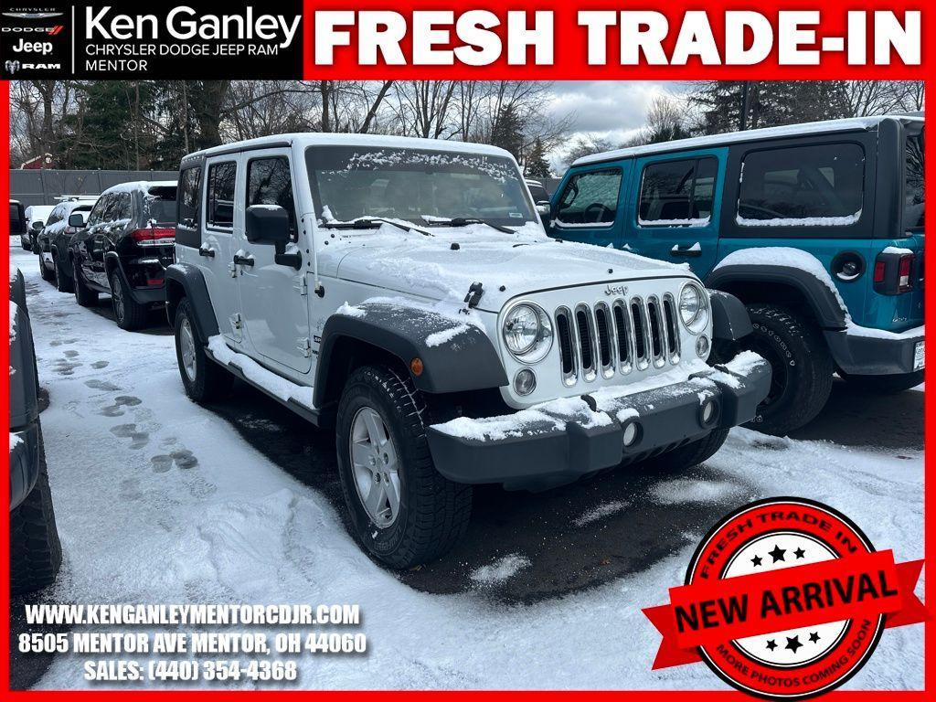 used 2017 Jeep Wrangler Unlimited car, priced at $19,600