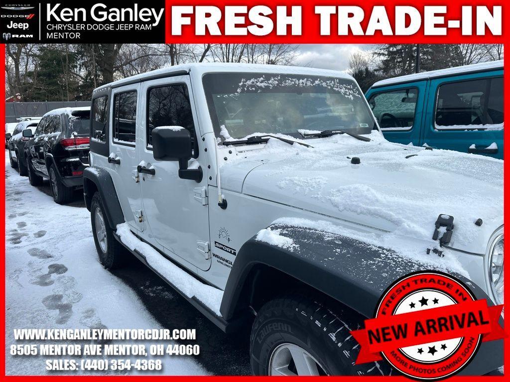 used 2017 Jeep Wrangler Unlimited car, priced at $19,600