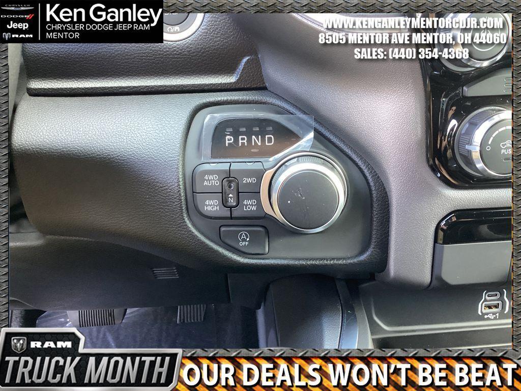 new 2025 Ram 1500 car, priced at $39,885