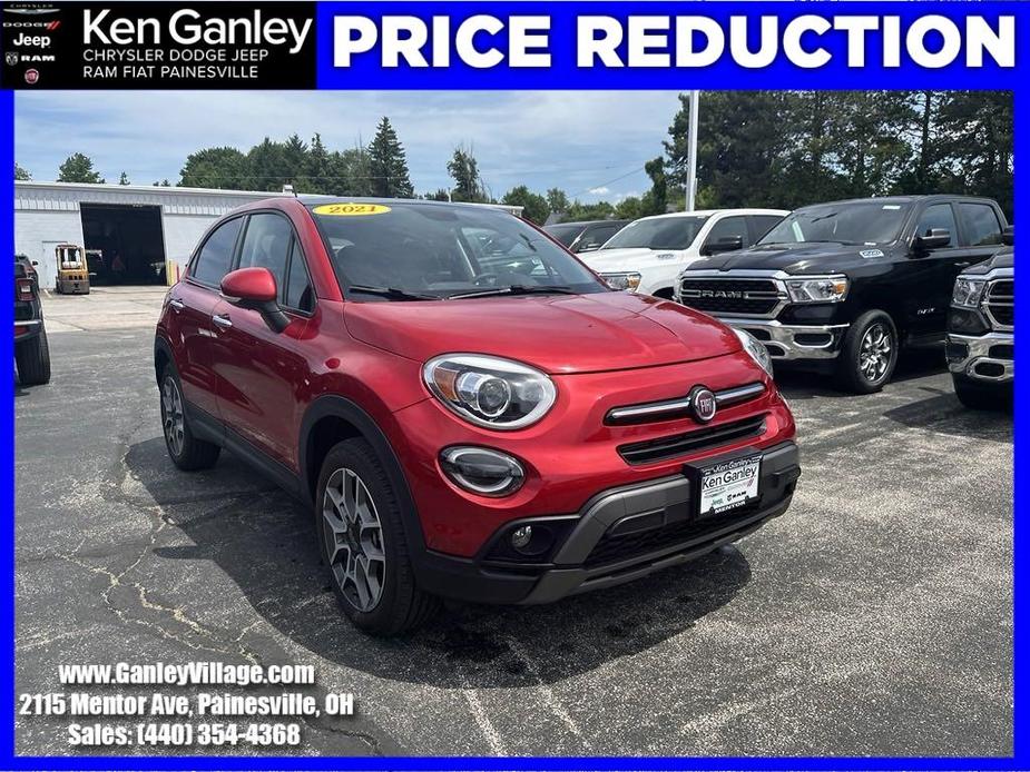 used 2021 FIAT 500X car, priced at $20,245