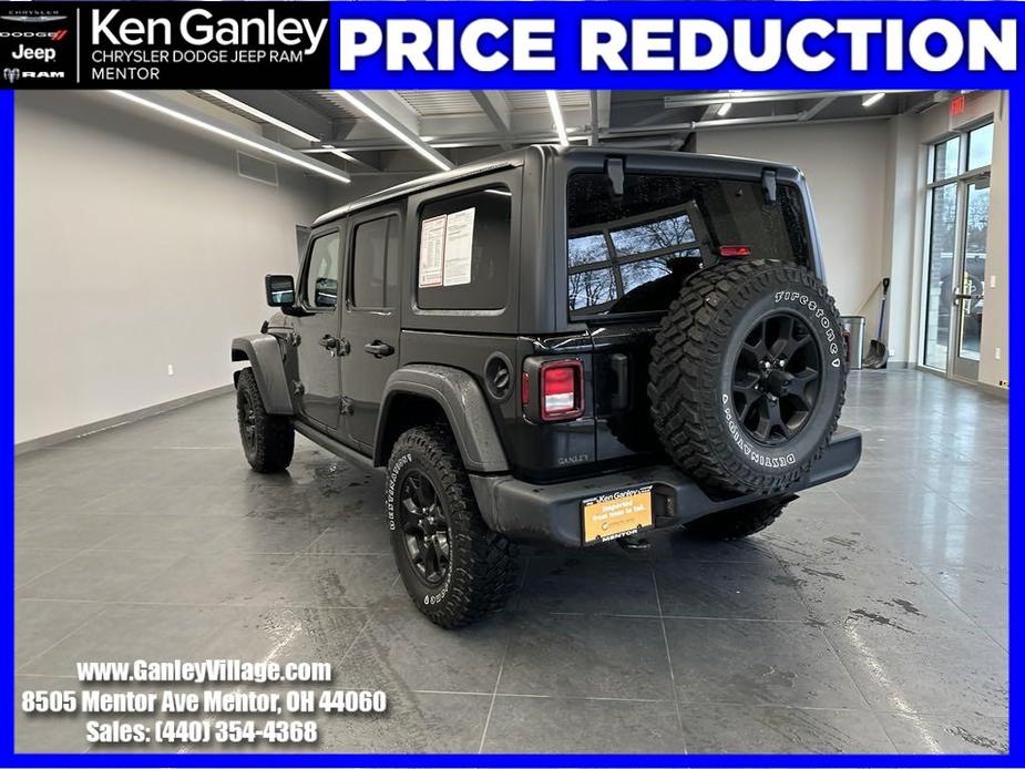 used 2021 Jeep Wrangler Unlimited car, priced at $28,464