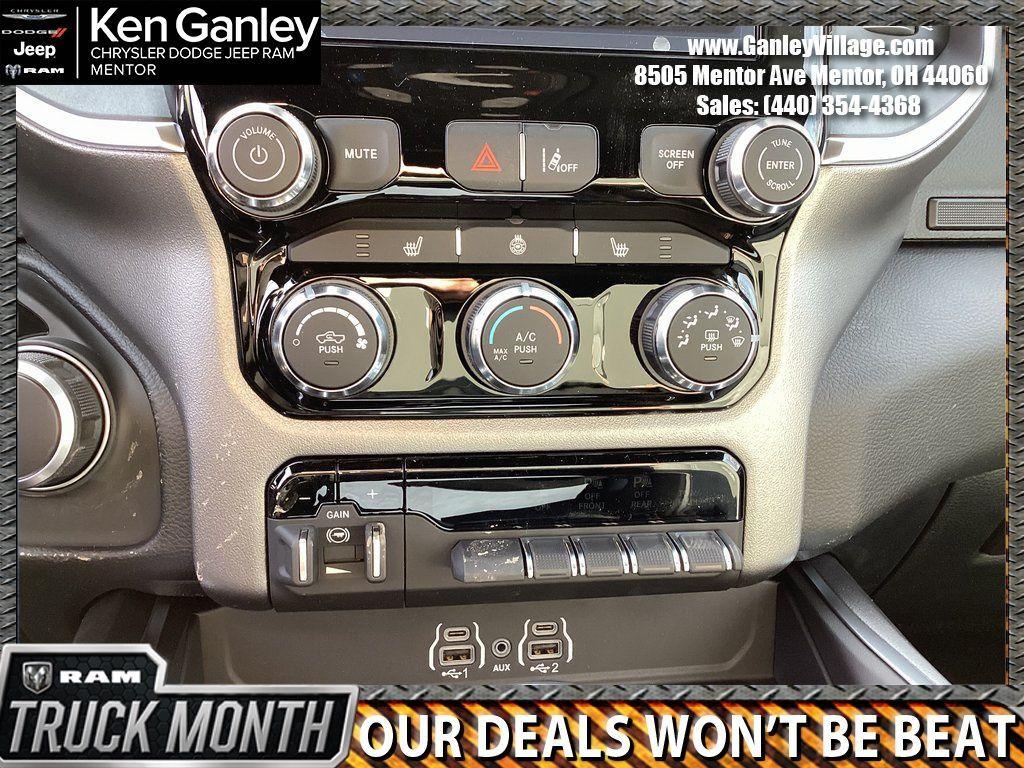 new 2025 Ram 1500 car, priced at $46,141
