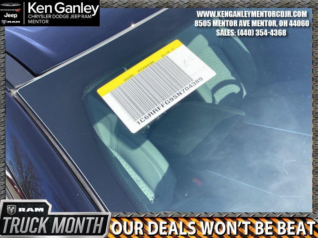 new 2025 Ram 1500 car, priced at $46,141