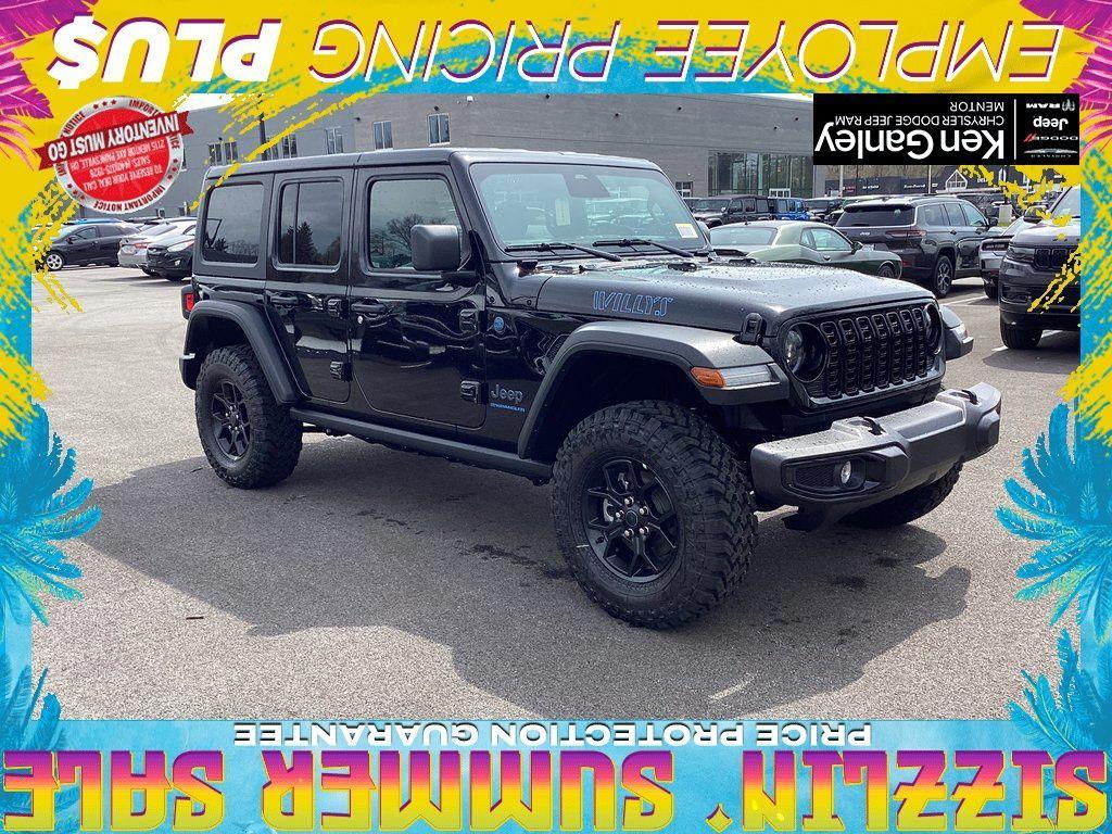 new 2025 Jeep Wrangler 4xe car, priced at $53,180