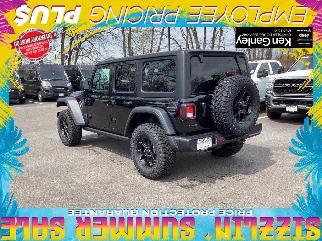 new 2025 Jeep Wrangler 4xe car, priced at $53,180