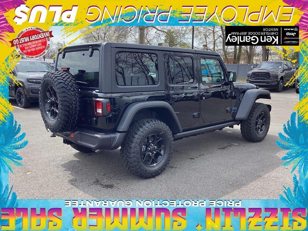 new 2025 Jeep Wrangler 4xe car, priced at $53,180
