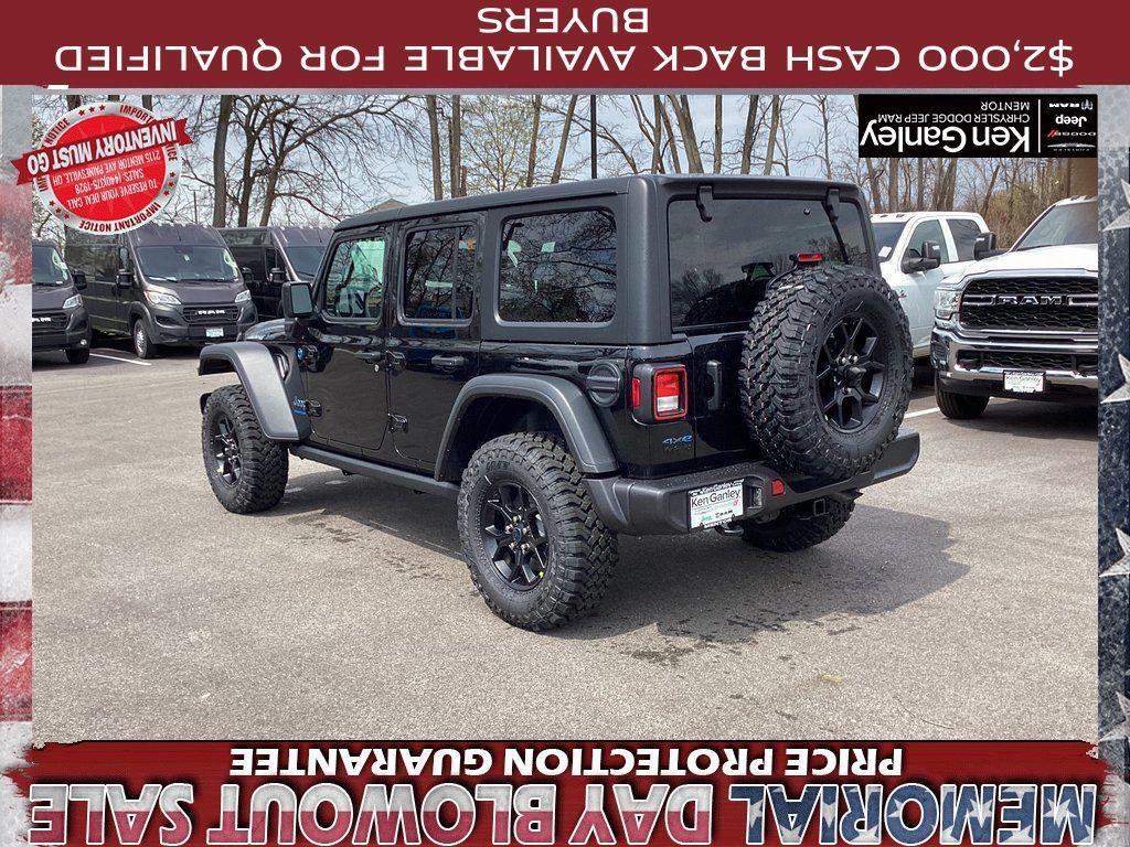 new 2025 Jeep Wrangler 4xe car, priced at $53,180