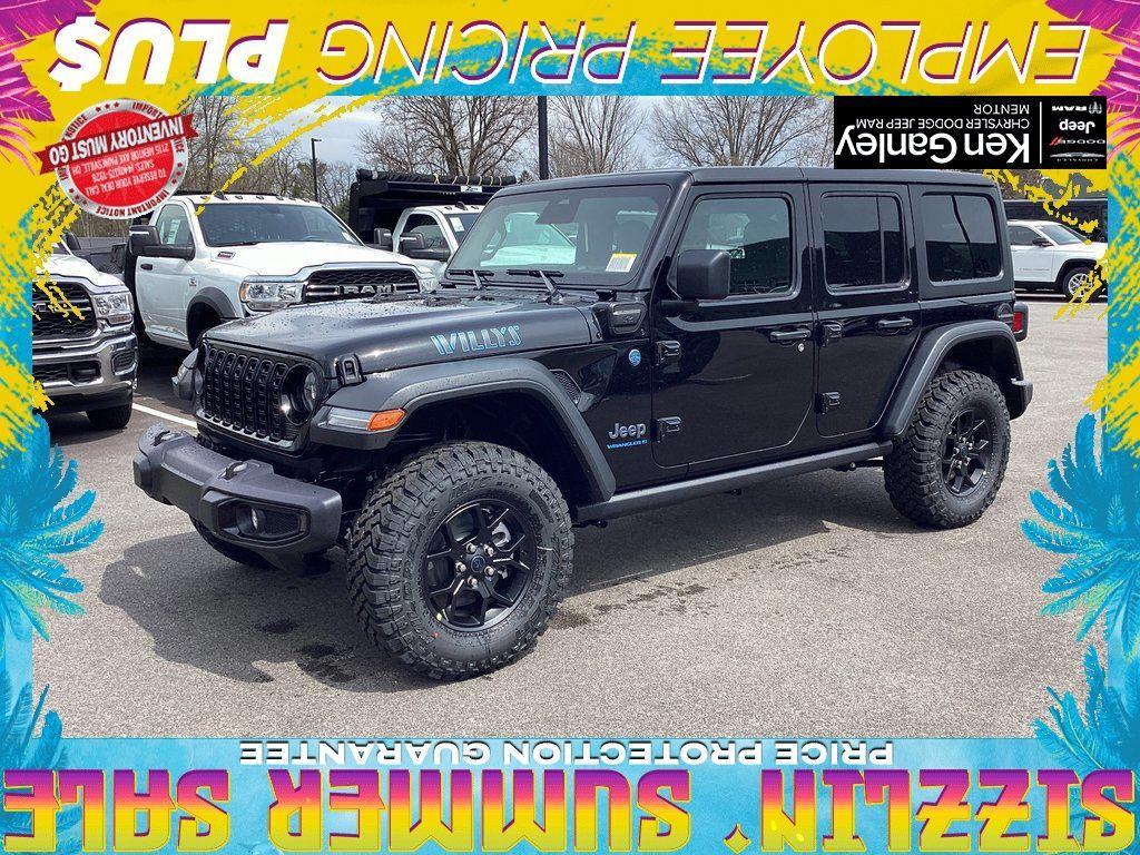 new 2025 Jeep Wrangler 4xe car, priced at $53,180