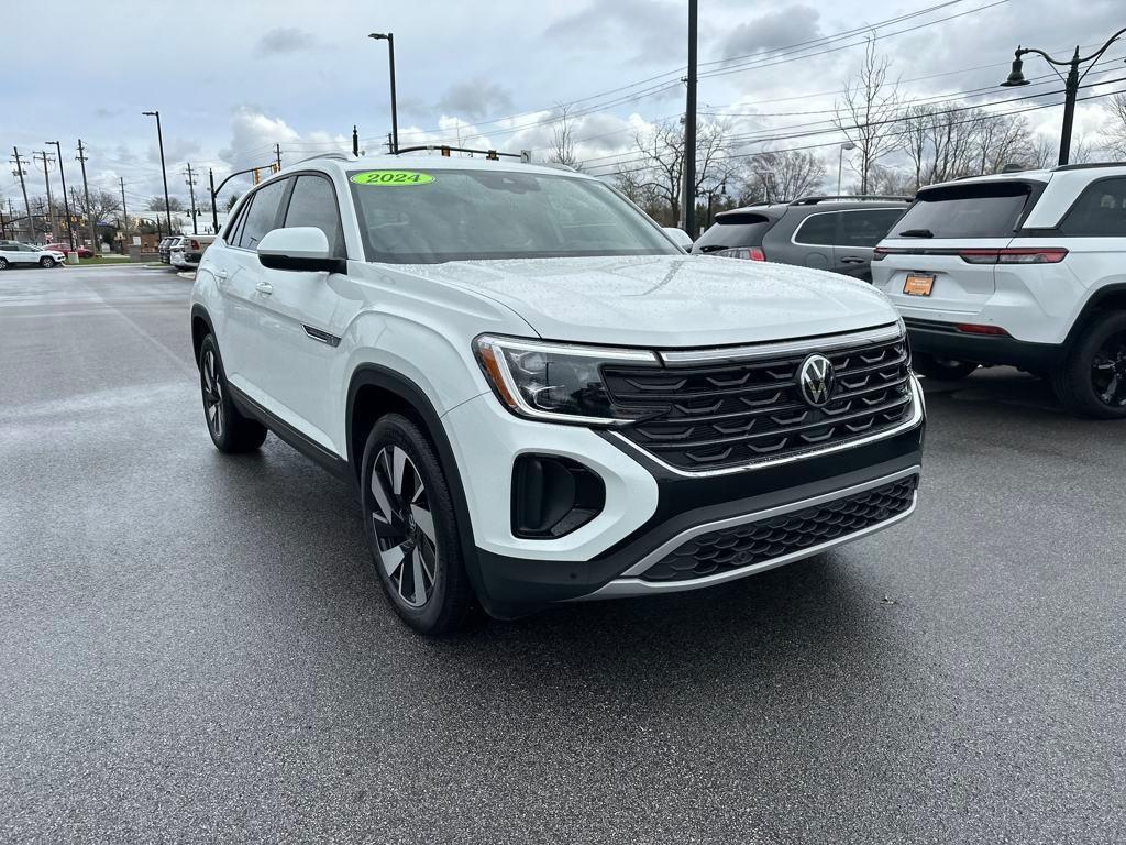 used 2024 Volkswagen Atlas Cross Sport car, priced at $36,976