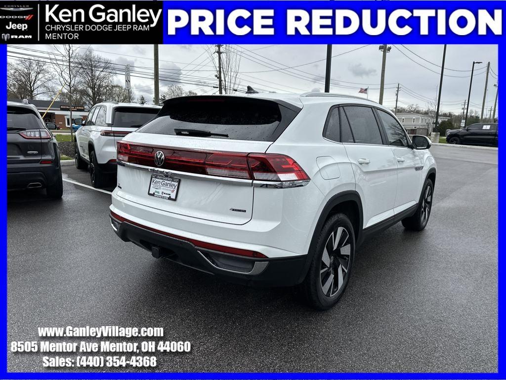 used 2024 Volkswagen Atlas Cross Sport car, priced at $36,976