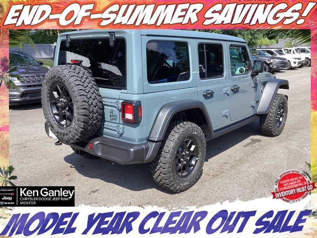 new 2025 Jeep Wrangler car, priced at $47,490