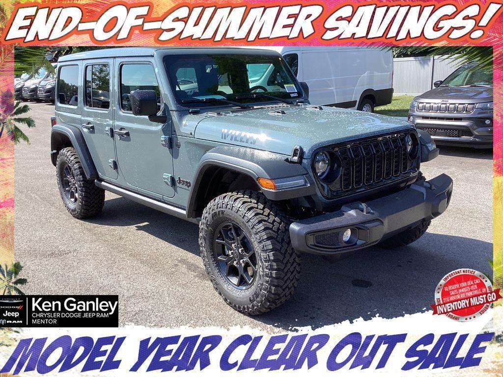 new 2025 Jeep Wrangler car, priced at $47,490
