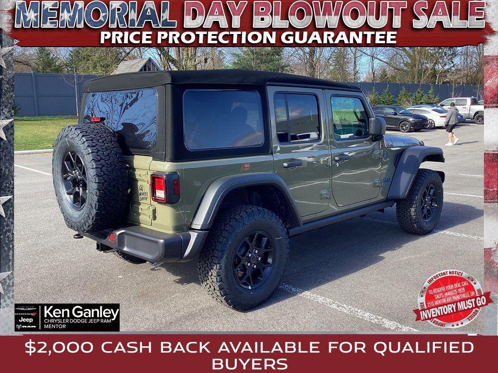 new 2025 Jeep Wrangler 4xe car, priced at $51,880