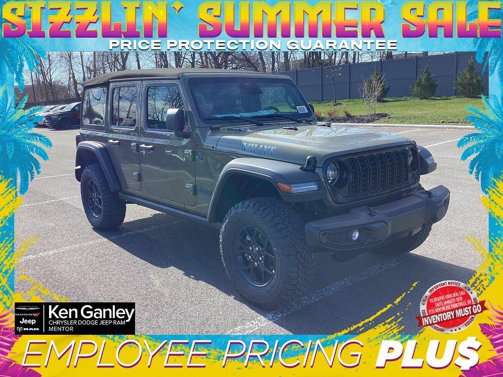 new 2025 Jeep Wrangler 4xe car, priced at $51,880