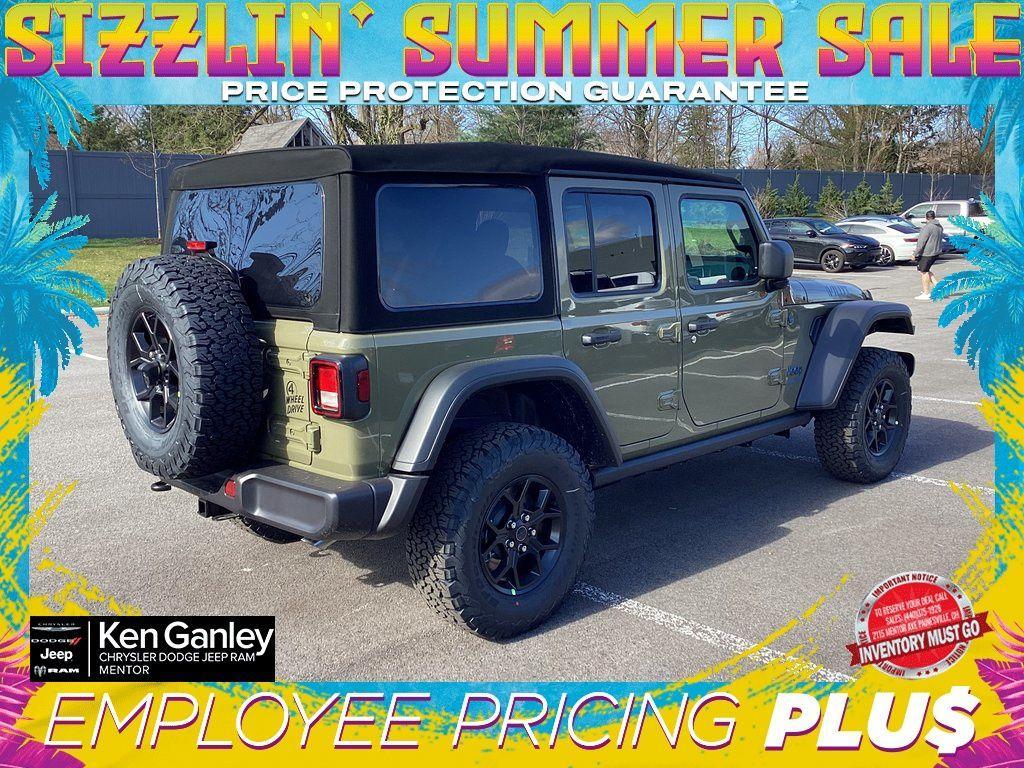 new 2025 Jeep Wrangler 4xe car, priced at $51,880