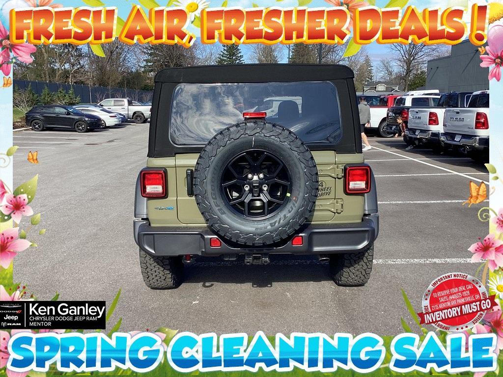 new 2025 Jeep Wrangler 4xe car, priced at $49,056