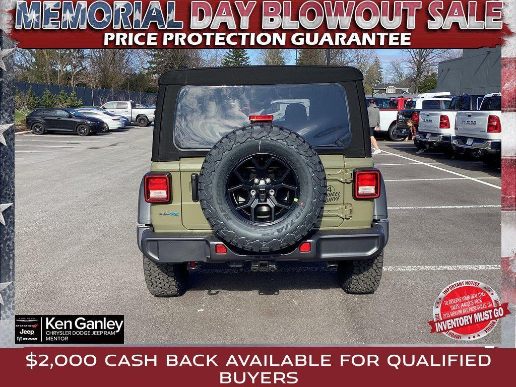 new 2025 Jeep Wrangler 4xe car, priced at $51,880