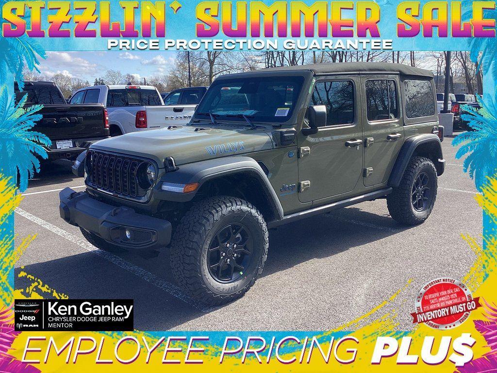 new 2025 Jeep Wrangler 4xe car, priced at $51,880