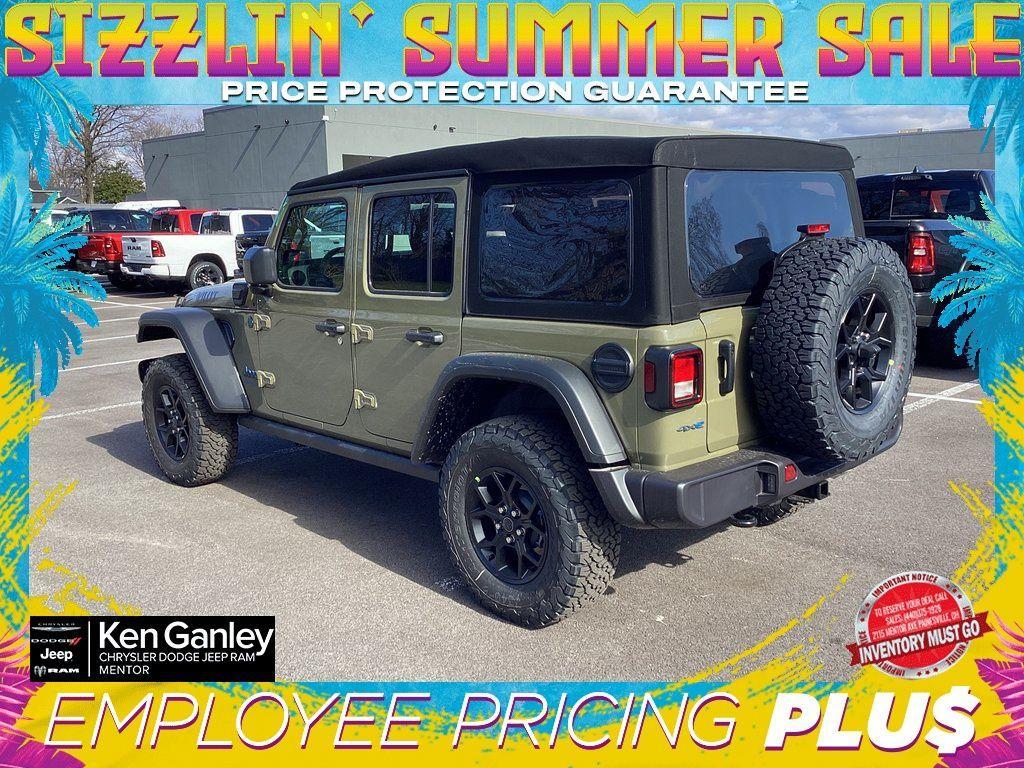 new 2025 Jeep Wrangler 4xe car, priced at $51,880
