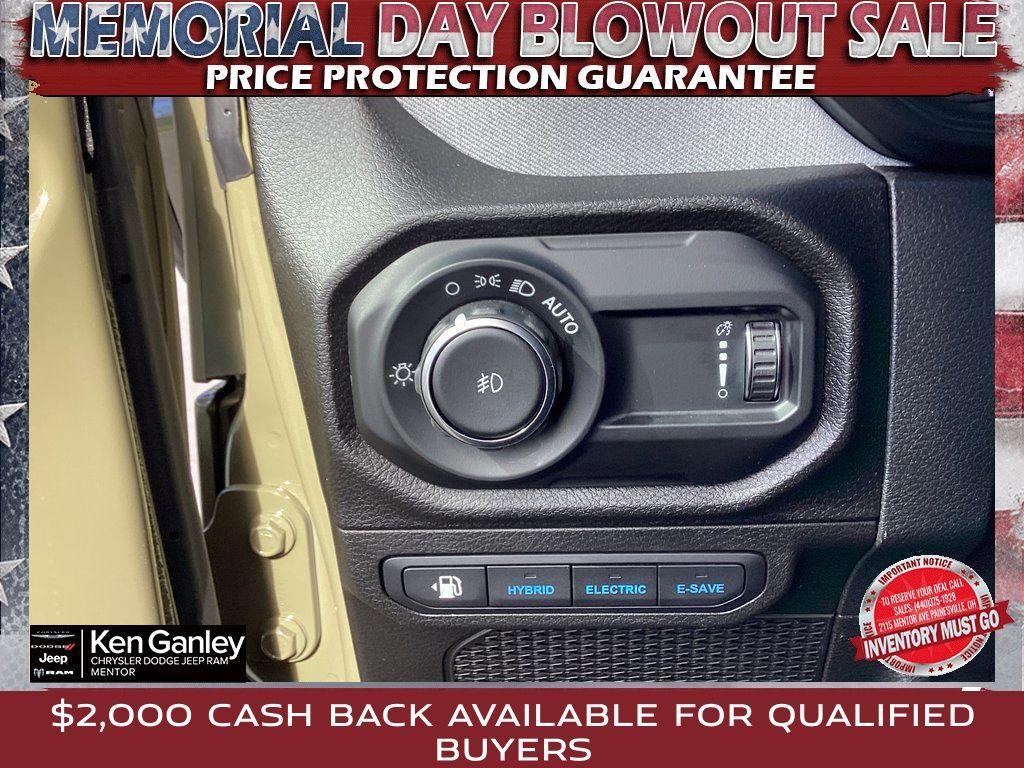 new 2025 Jeep Wrangler 4xe car, priced at $51,880