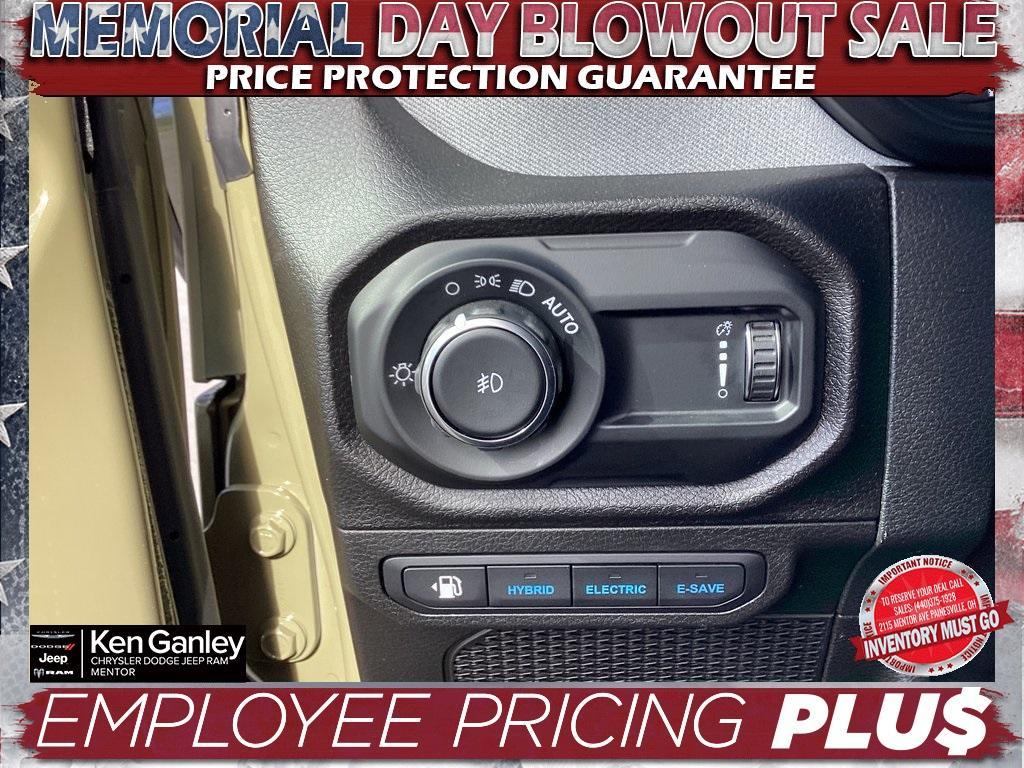 new 2025 Jeep Wrangler 4xe car, priced at $52,000