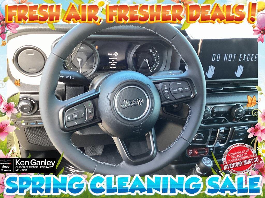 new 2025 Jeep Wrangler 4xe car, priced at $49,056