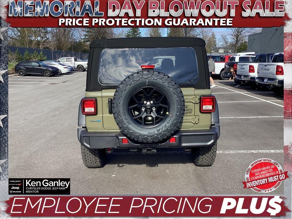 new 2025 Jeep Wrangler 4xe car, priced at $52,000