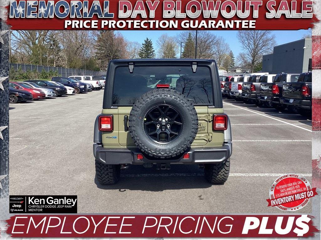new 2025 Jeep Wrangler 4xe car, priced at $53,300