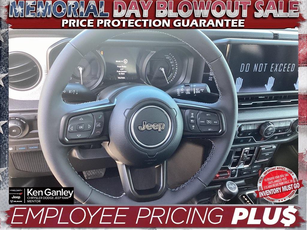 new 2025 Jeep Wrangler 4xe car, priced at $53,300