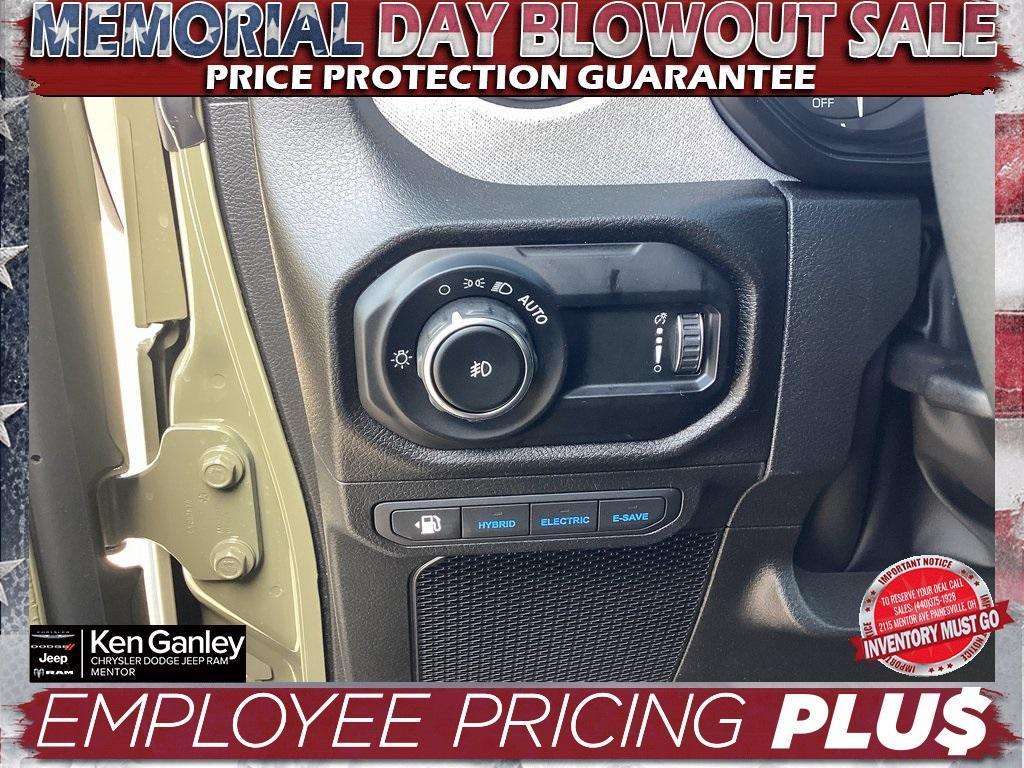 new 2025 Jeep Wrangler 4xe car, priced at $53,300