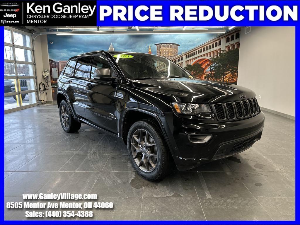 used 2021 Jeep Grand Cherokee car, priced at $29,600