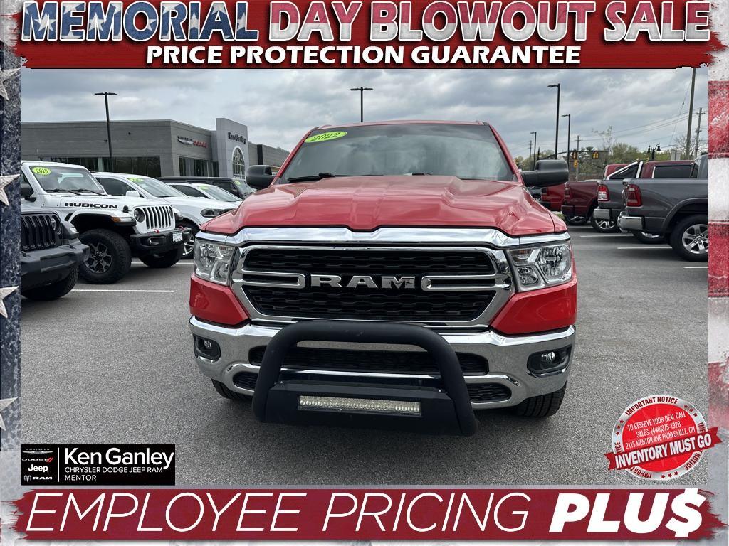 used 2022 Ram 1500 car, priced at $32,543
