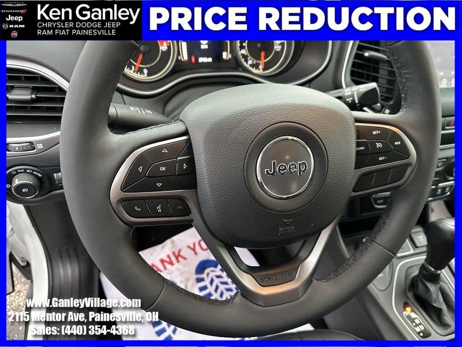 used 2021 Jeep Cherokee car, priced at $24,228