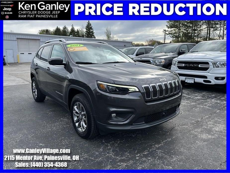 used 2021 Jeep Cherokee car, priced at $25,600