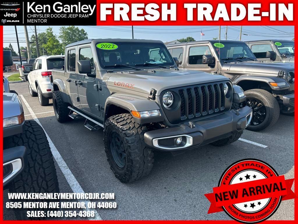 used 2022 Jeep Gladiator car, priced at $32,600