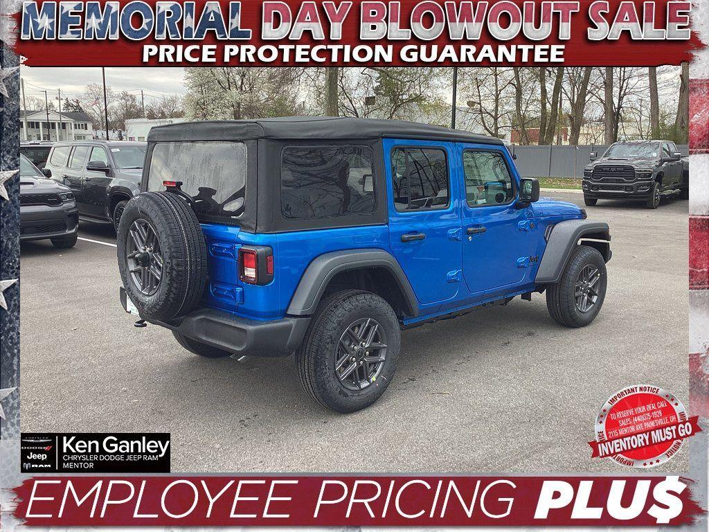 new 2025 Jeep Wrangler car, priced at $42,593