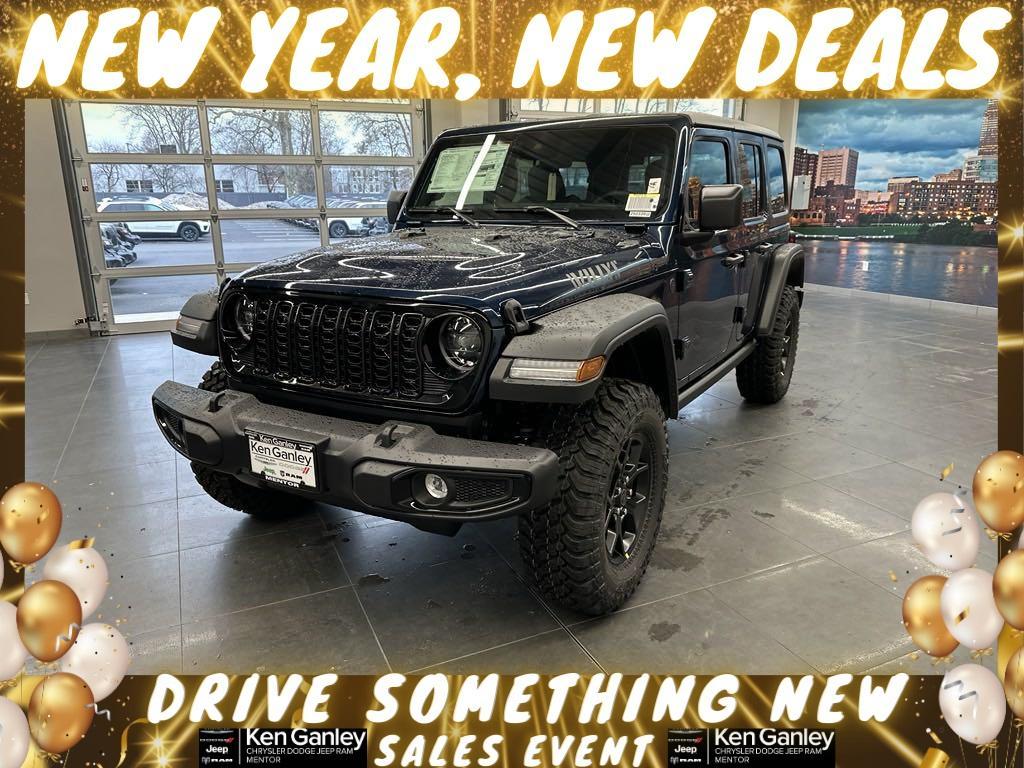 new 2025 Jeep Wrangler car, priced at $48,556