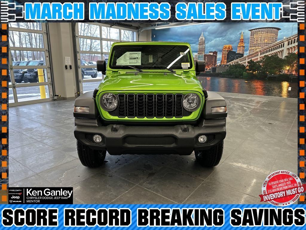 new 2025 Jeep Wrangler car, priced at $45,098