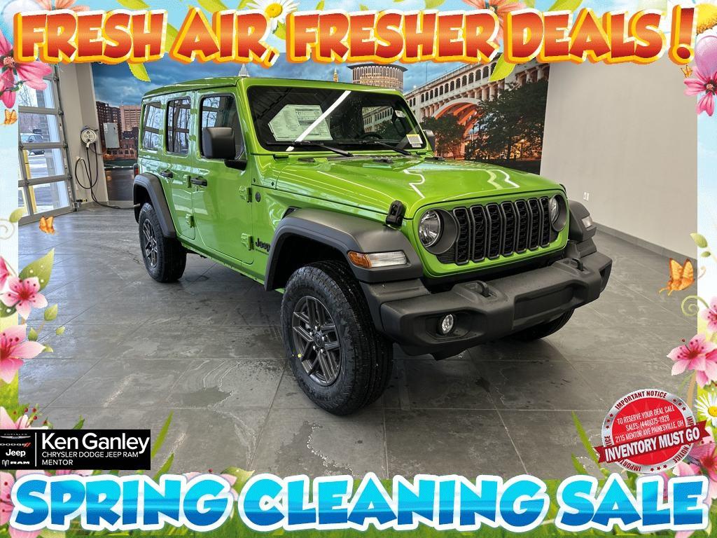 new 2025 Jeep Wrangler car, priced at $45,098