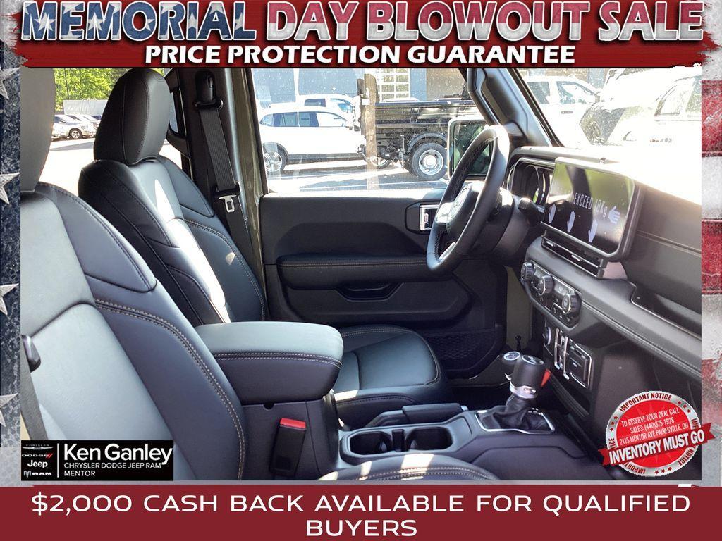 new 2025 Jeep Wrangler 4xe car, priced at $65,445