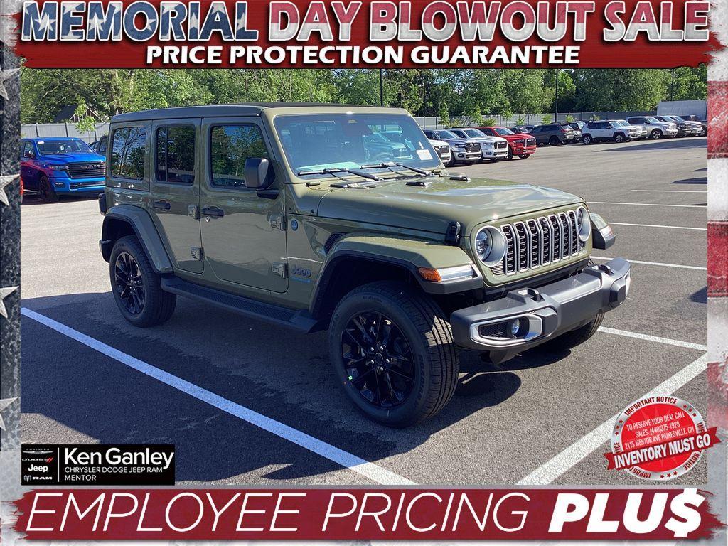 new 2025 Jeep Wrangler 4xe car, priced at $65,445