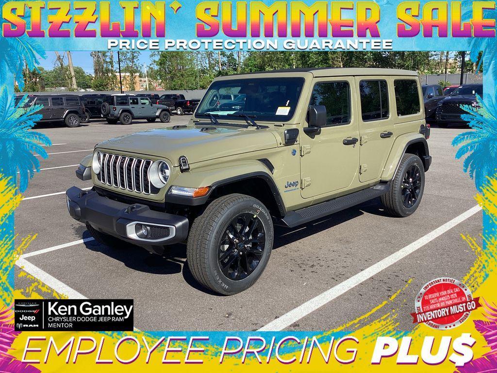 new 2025 Jeep Wrangler 4xe car, priced at $65,445