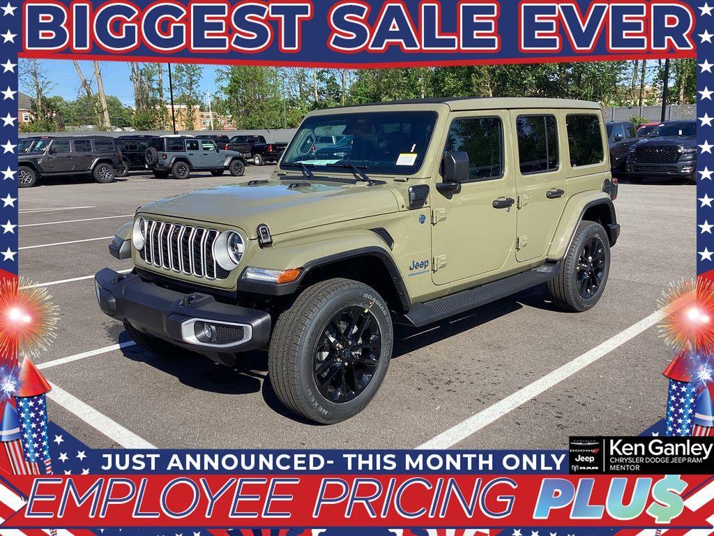 new 2025 Jeep Wrangler 4xe car, priced at $65,445