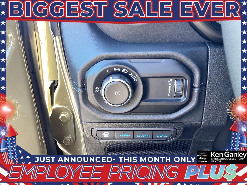 new 2025 Jeep Wrangler 4xe car, priced at $65,445