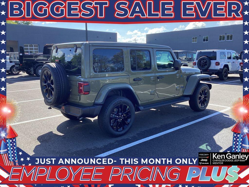 new 2025 Jeep Wrangler 4xe car, priced at $65,445