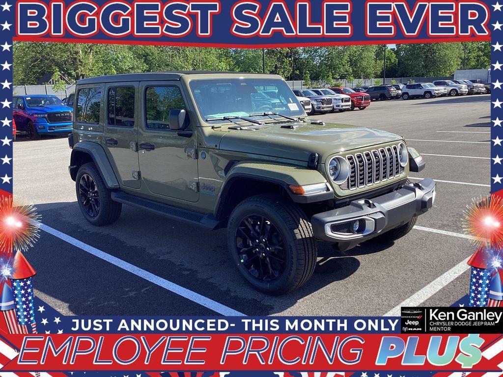 new 2025 Jeep Wrangler 4xe car, priced at $65,445