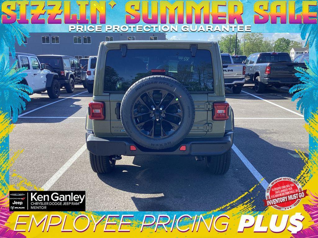 new 2025 Jeep Wrangler 4xe car, priced at $65,445