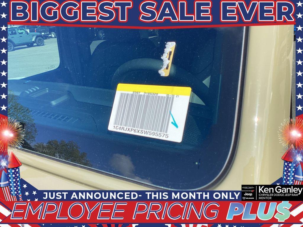 new 2025 Jeep Wrangler 4xe car, priced at $65,445