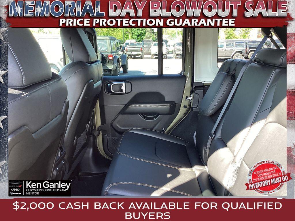 new 2025 Jeep Wrangler 4xe car, priced at $65,445