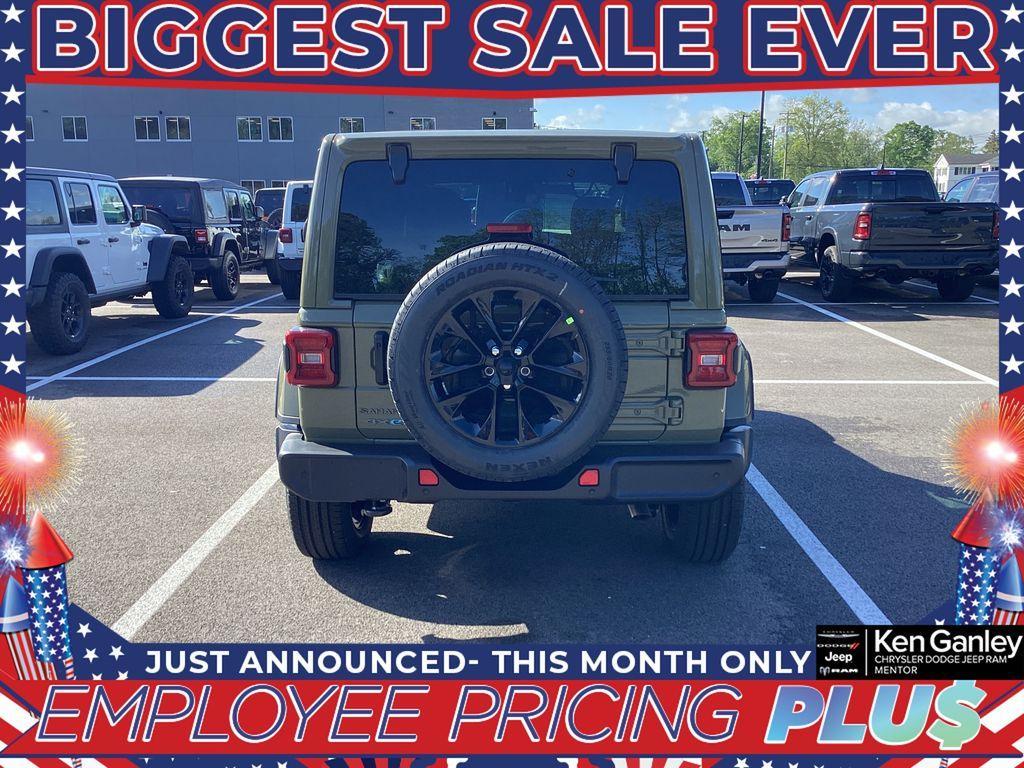 new 2025 Jeep Wrangler 4xe car, priced at $65,445